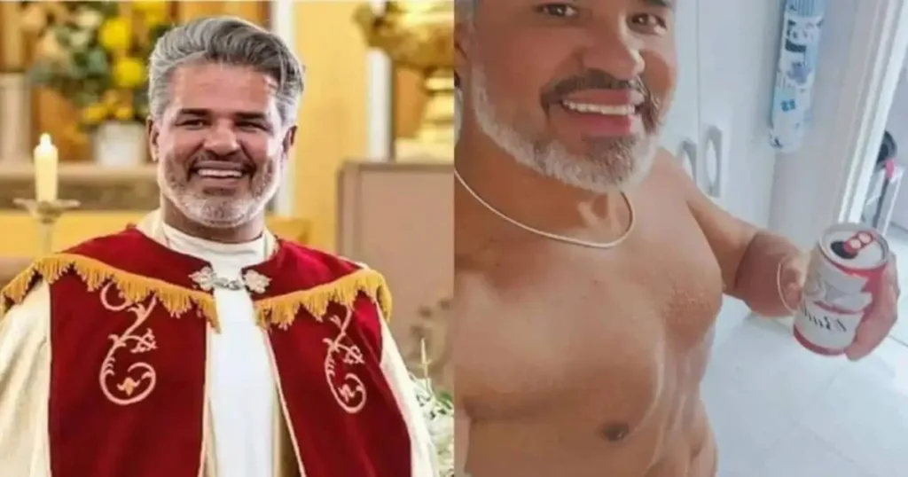 imagen controversial del sacerdote.