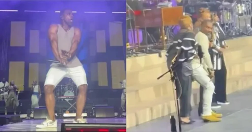 kirk franklin hizo perro en show en jamaica y eeuu por lo que fue criticado