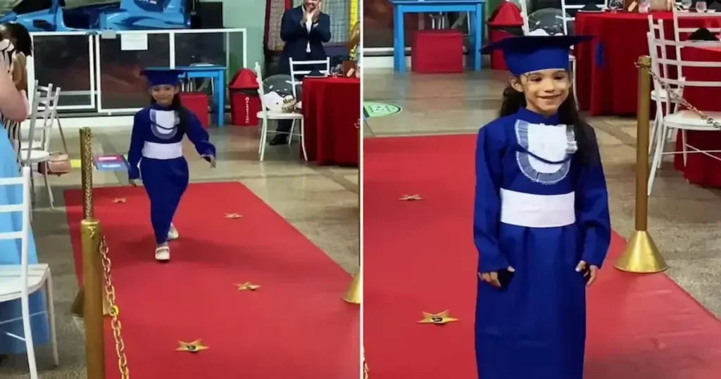 Menina diz na formatura que sonha com o retorno de Jesus