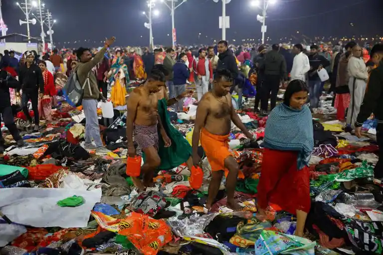 estampida causo muertes en un evento religioso en la india