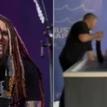 guitarrista de korn celebro el bautismo de su madre haciendolo publico en las redes sociales