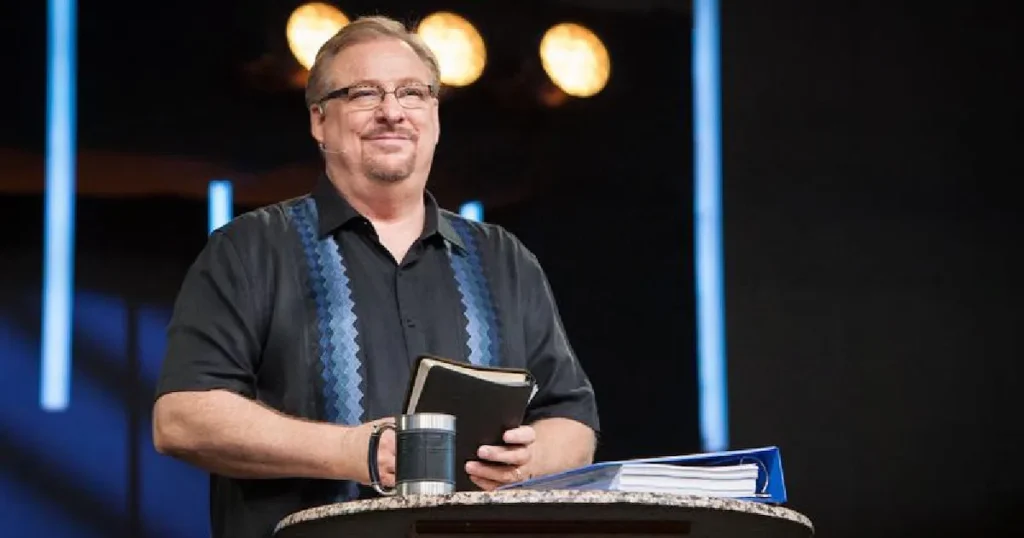 Rick Warren se disculpo por decir que jesus era centrista politico