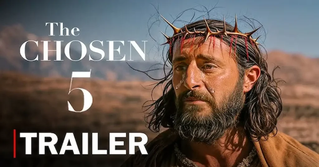 El tráiler oficial de la quinta temporada de "The Chosen" ha llegado al puesto número uno en la lista de tendencias más vistas de YouTube el jueves y se mantuvo allí el viernes, acumulando más de un millón de visitas en menos de 24 horas.