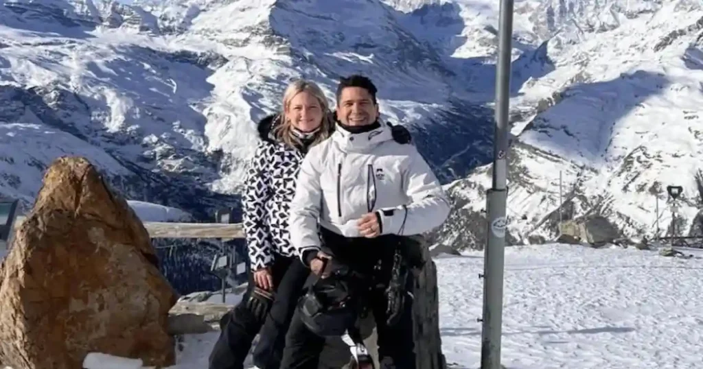 Calveti pide oraciones por su esposa tras accidente en Suiza