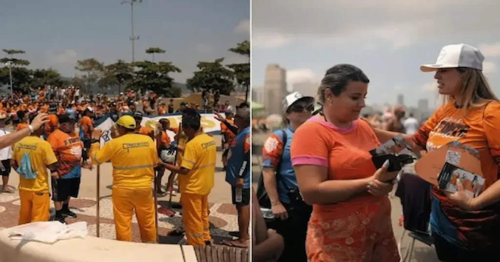 Durante los días de Carnaval, miles de cristianos en Brasil aprovecharon la oportunidad para salir a las calles y predicar el mensaje...