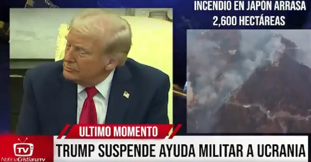 Trump suspendio la ayuda militar a Ucrania