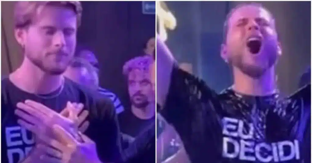 Modelo Daniel Lenhardt em seu batismo. Modelo se bautiza y dice que no dejará de ser gay