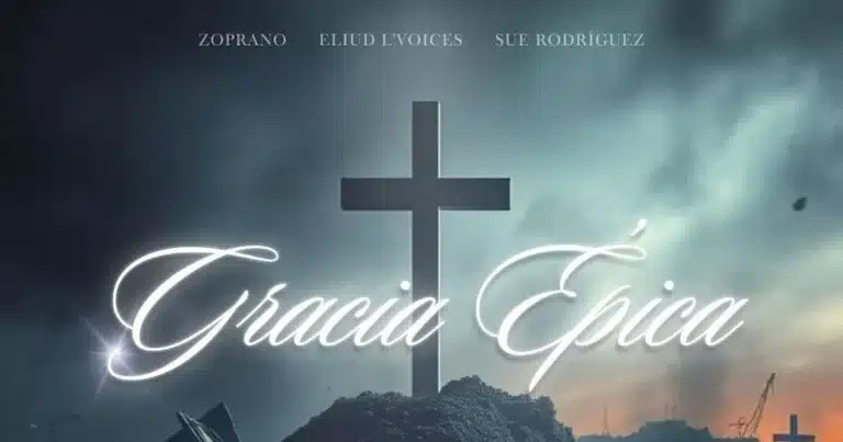 portada del sencillo musical GRACIA ÉPICA