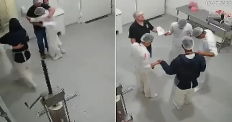 Una escena de profunda emoción y gratitud se vivió en la fábrica de embutidos artesanales “Reino Defumados”, ubicada en Minas Gerais, cuando sus empleados celebraron ...