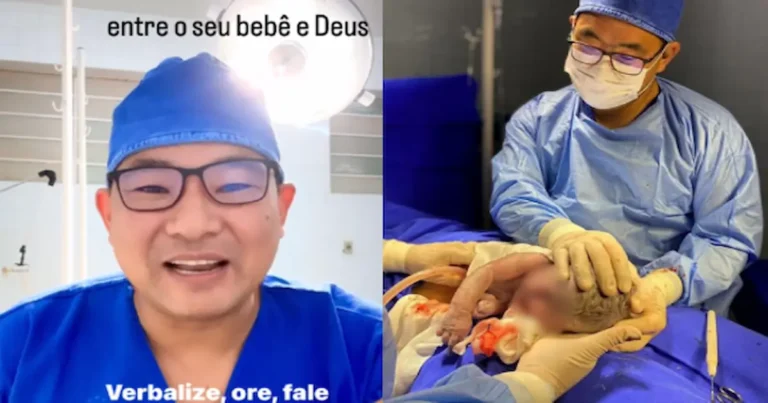 El obstetra brasileño Alexandre Taniguti ha conmovido a miles con su testimonio de fe en la sala de partos.