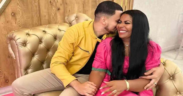 Pastor Felipe Lino junto a Elisângela Terra