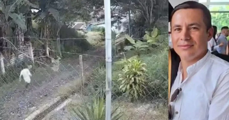 Este es el pastor en Colombia trató de abusar de su hijastra de 13 años y fue captado por una camara y luego golpeado por la comunidad al darse cuenta del hecho