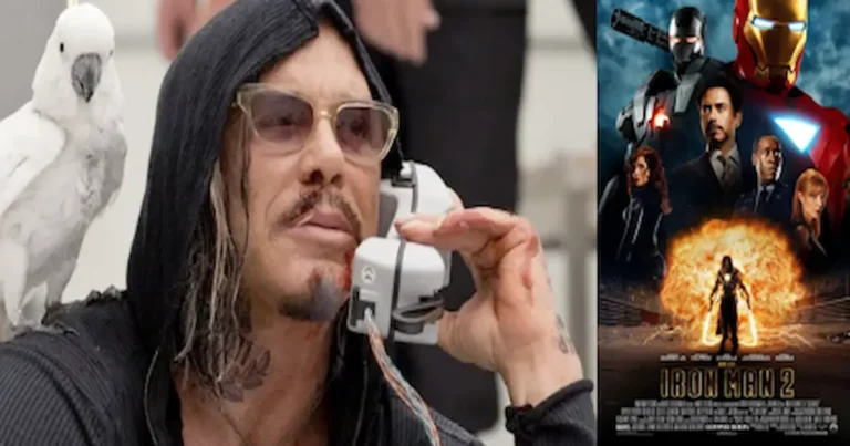 El reconocido actor Mickey Rourke, conocido por interpretar a personajes intensos y oscuros en el cine, como el villano