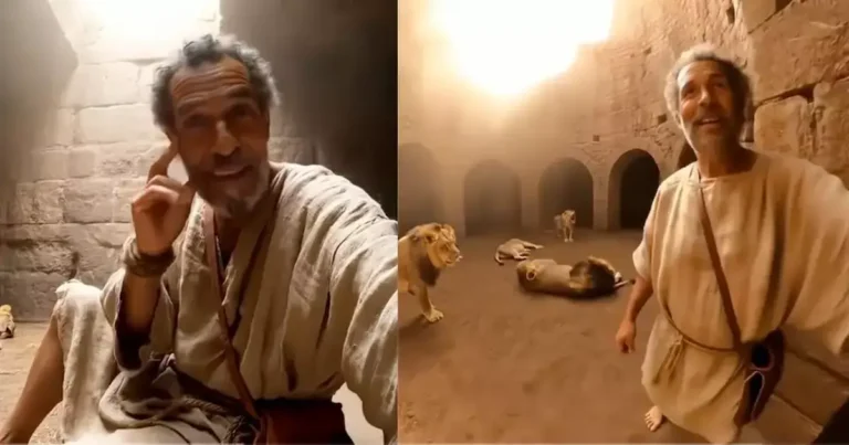 Cristianos divididos por videos de IA de personajes bíblicos