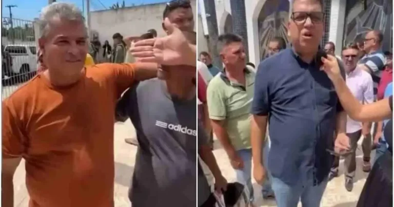 escenas en que el ex pastor de las asambleas de Dios intentó tomar la iglesia por la fuerza