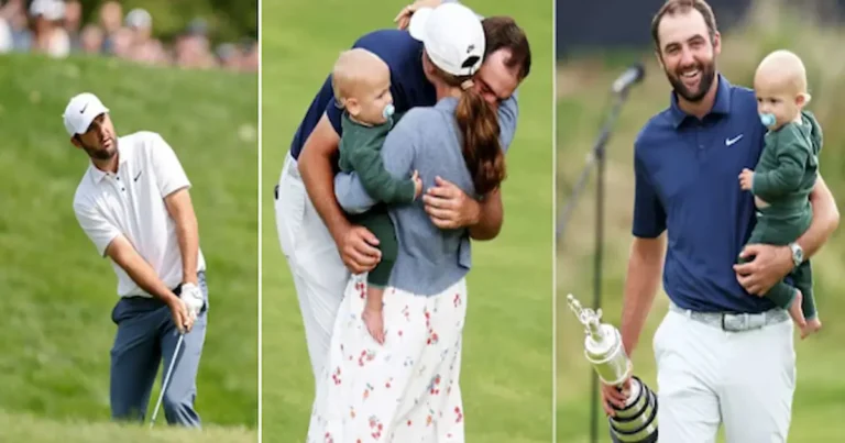 El golfista estadounidense Scottie Scheffler, actual número 1 del ranking mundial, sorprendió al mundo del deporte