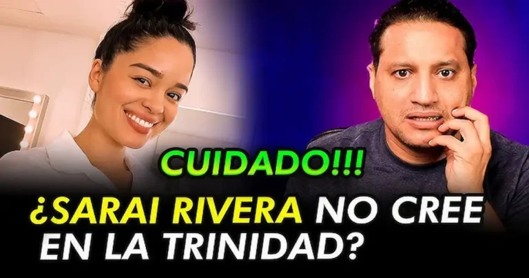 Sarai Rivera no cree en la Trinidad