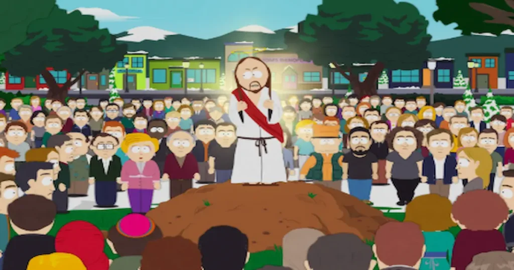 La icónica serie animada South Park estrenó su temporada 27 con el episodio titulado “Sermon on the Mount”, generando una ola