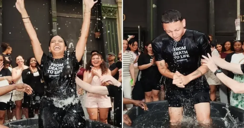 El evento, marcado por alabanza, oración y predicación, convirtió una transitada avenida de Nueva York en un templo