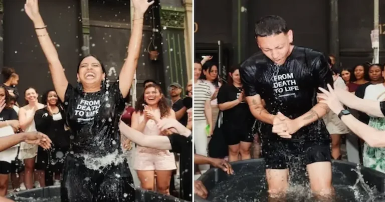 El evento, marcado por alabanza, oración y predicación, convirtió una transitada avenida de Nueva York en un templo