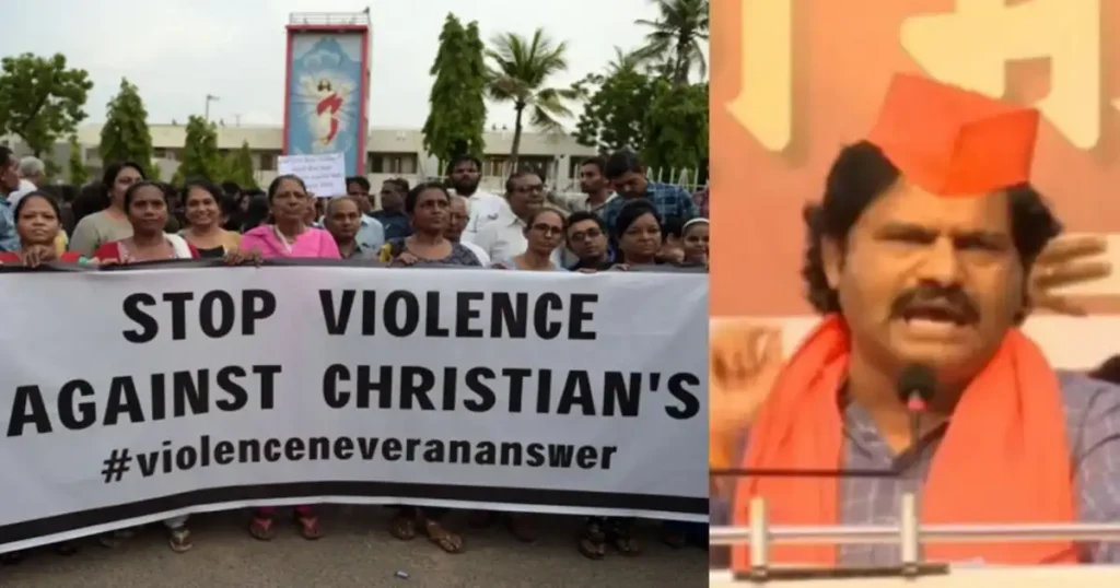 Político indio dará dinero por agredir cristianos protestan