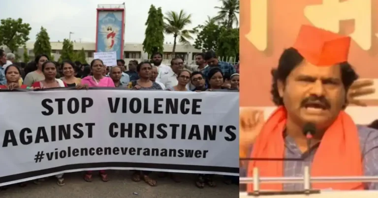 Político indio dará dinero por agredir cristianos protestan