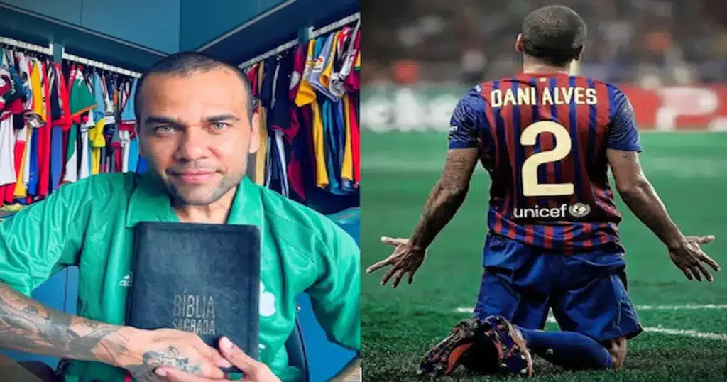Dani Alves hizo referencia al pasaje de los diez leprosos, subrayando cómo solo uno regresó a dar gracias