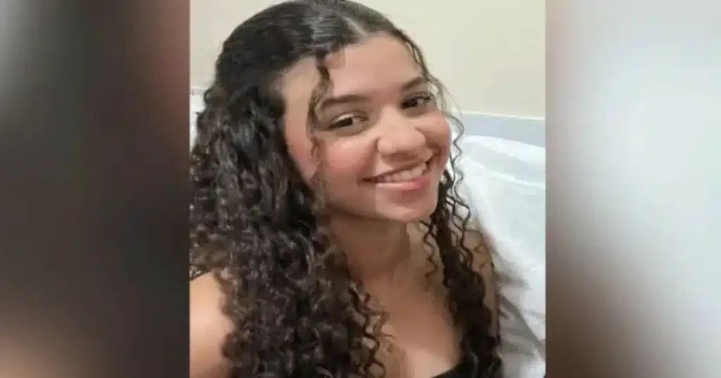 Foto de la joven cristiana Sophia Vial da Silva