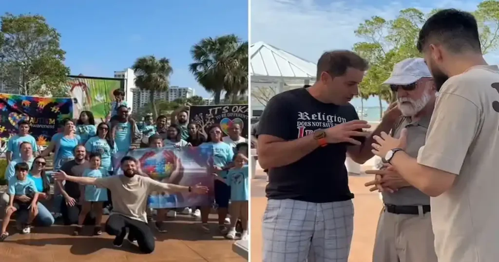 Cristianos predicando el evangelio