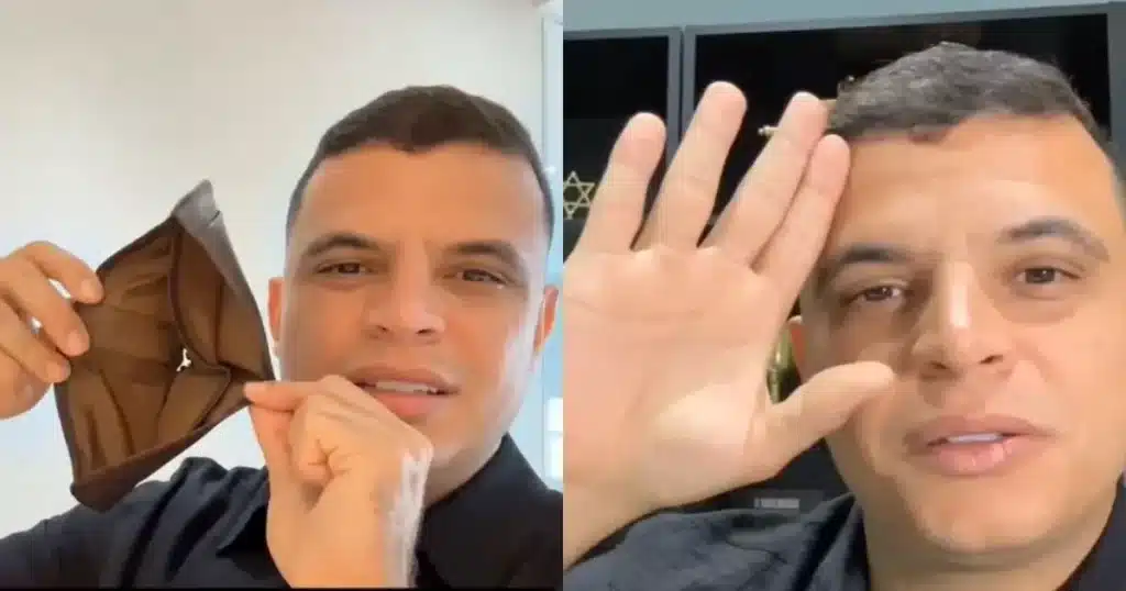 Este falso profeta vendia milagros en Brasi por medio de Whatsapp y estafando a mucha gente