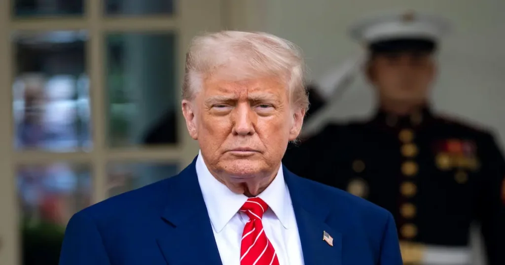 Una creciente brecha se ha abierto entre el presidente Donald Trump