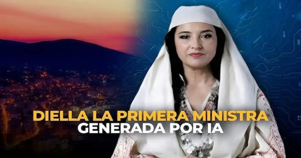 La ministra IA en Albania es el preludio de la imagen de la bestia