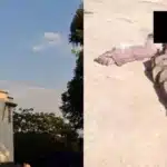 Foto de templo y foto de ex-musulmán fallecido.