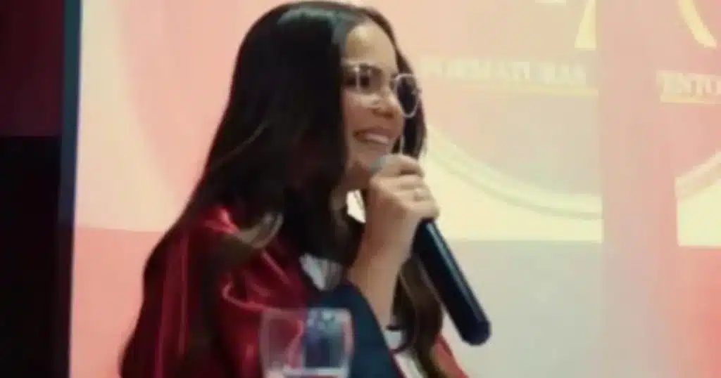 Foto de la joven estudiante Talita Santos