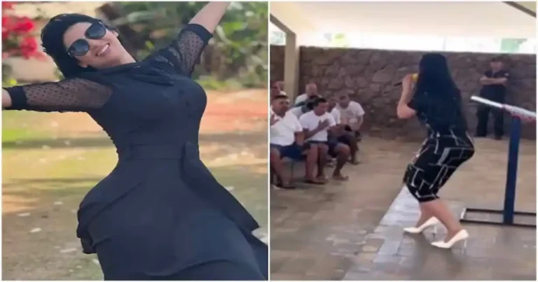 Cantante cristiana causa debate por su atuendo en prisión masculina