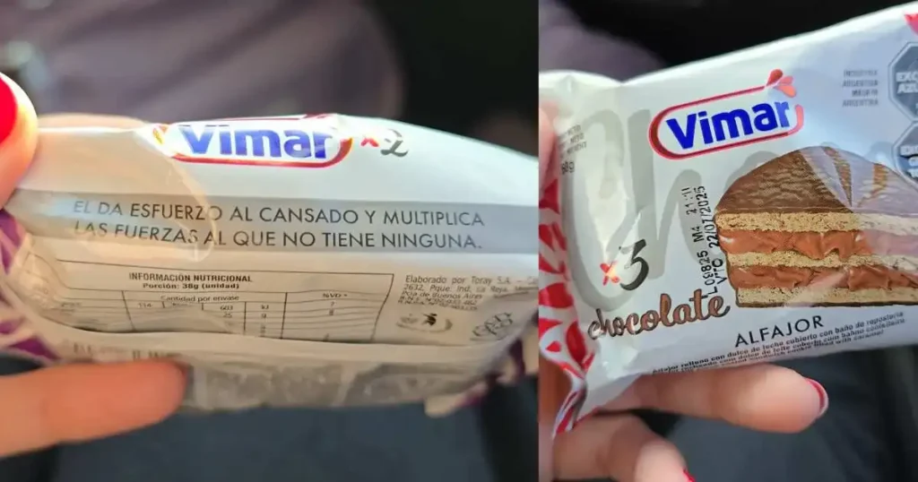 Empresa argentina imprime versículos en envoltorios de alfajor