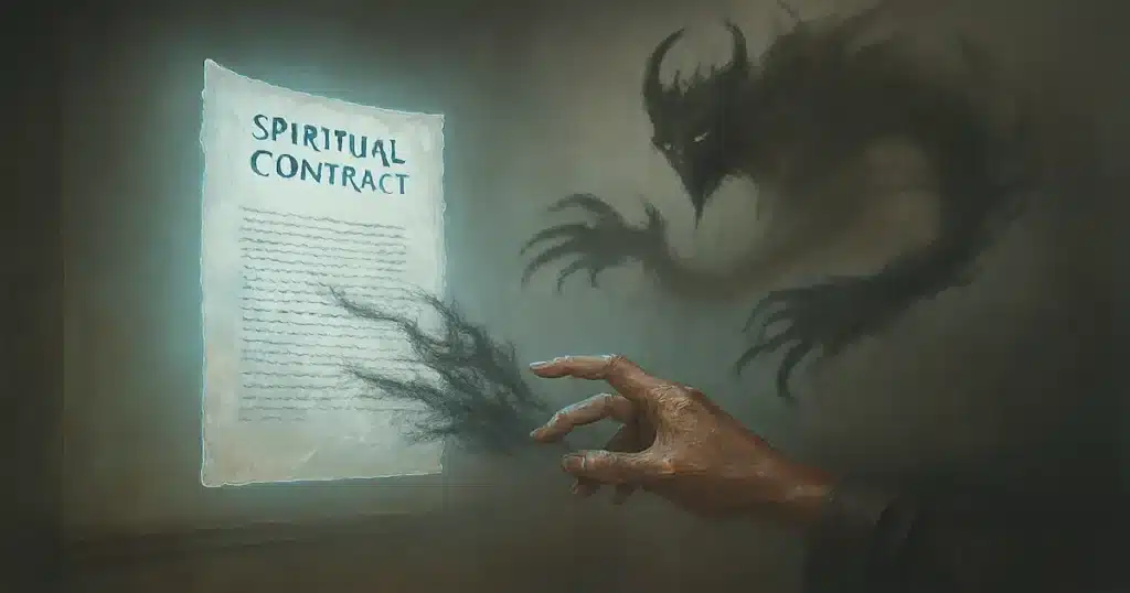 Es Halloween firmar un pacto en el mundo espiritual