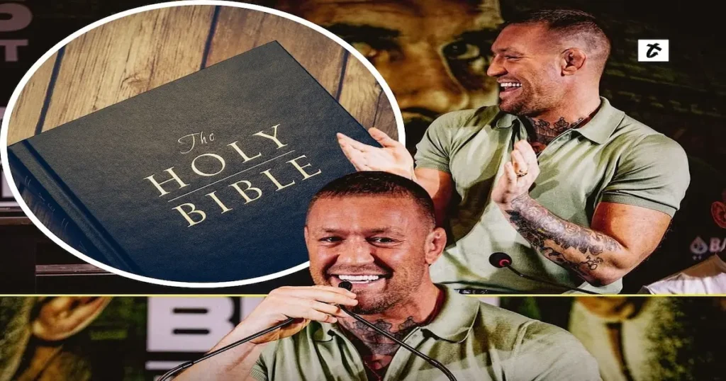 El ex campeón del UFC, Conor McGregor, sorprendió recientemente al público durante una conferencia del Bare Knuckle Fighting Championship (BKFC) Italia,