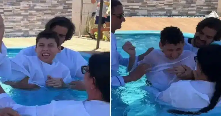 Niño con parálisis