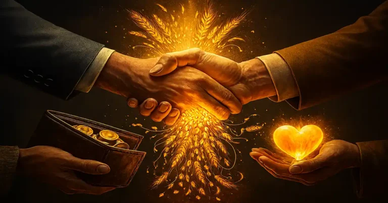 Es verdad que al dar, siempre ganas más La matemática divina