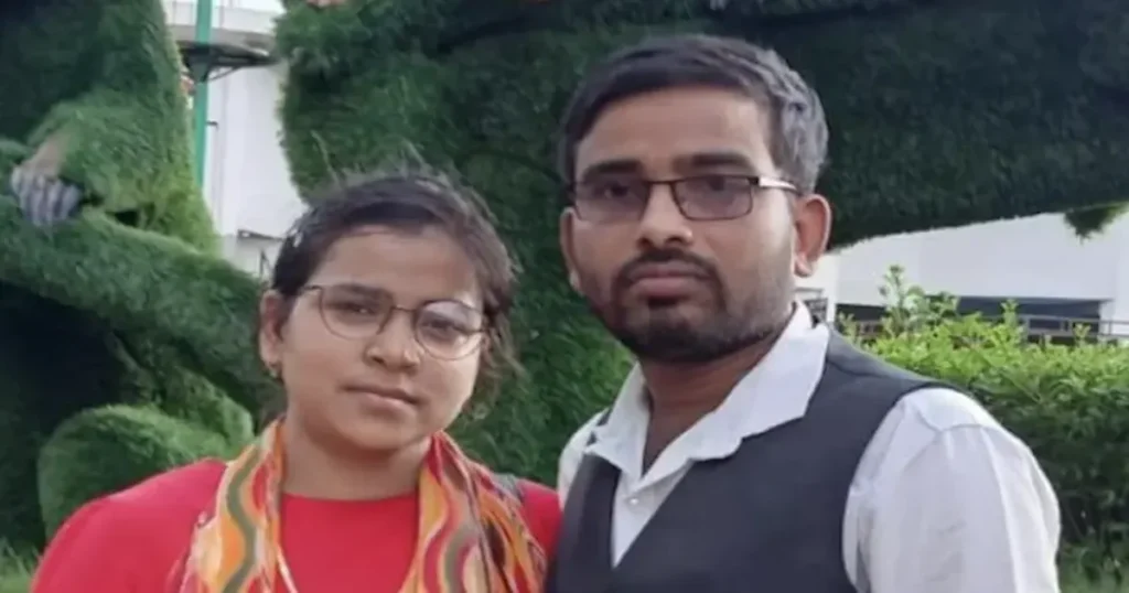 Foto de hombre Hindú y su pareja