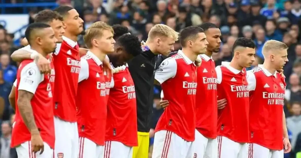 Jugadores del Arsenal