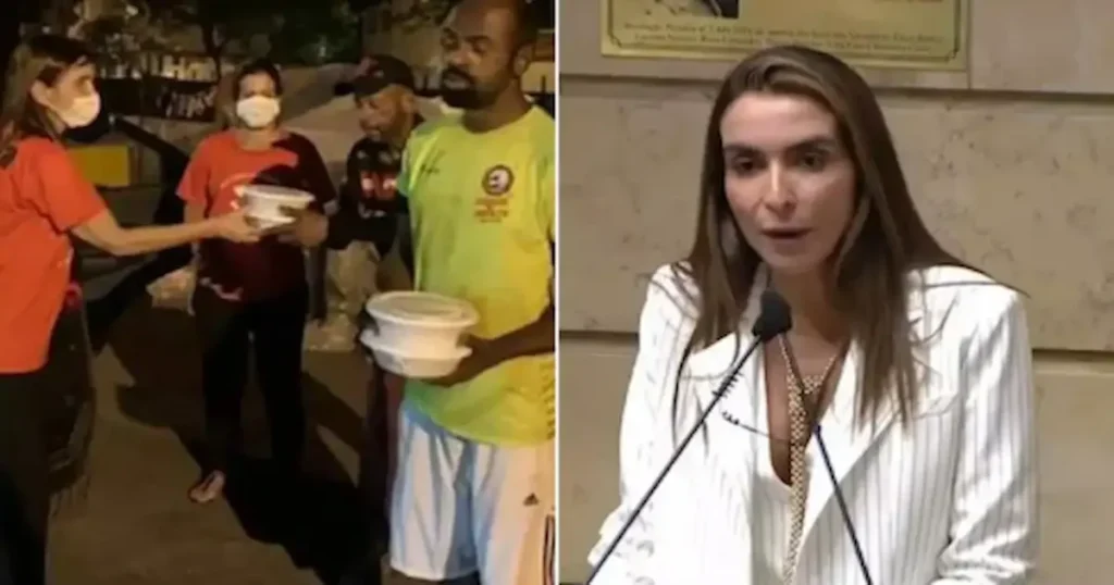 Galhardo criticó especialmente las grandes fiestas y eventos organizados por iglesias en Barra da Tijuca, uno de los barrios más exclusivos de la ciudad.