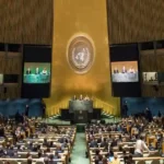 Foto de reunión la ONU