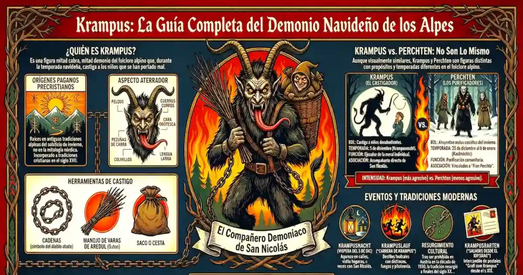 krampus guia completa del demonio navideño