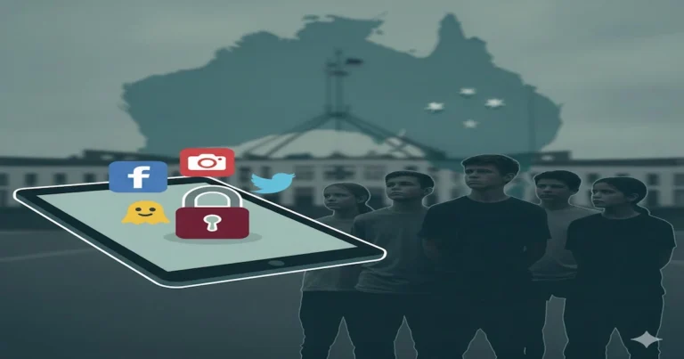 Foto de niños en Australia