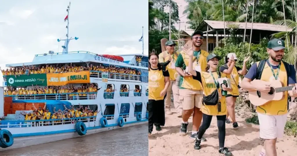 Doscientos jóvenes misioneros decidieron iniciar el nuevo año llevando el mensaje de Jesús a través de la acción social