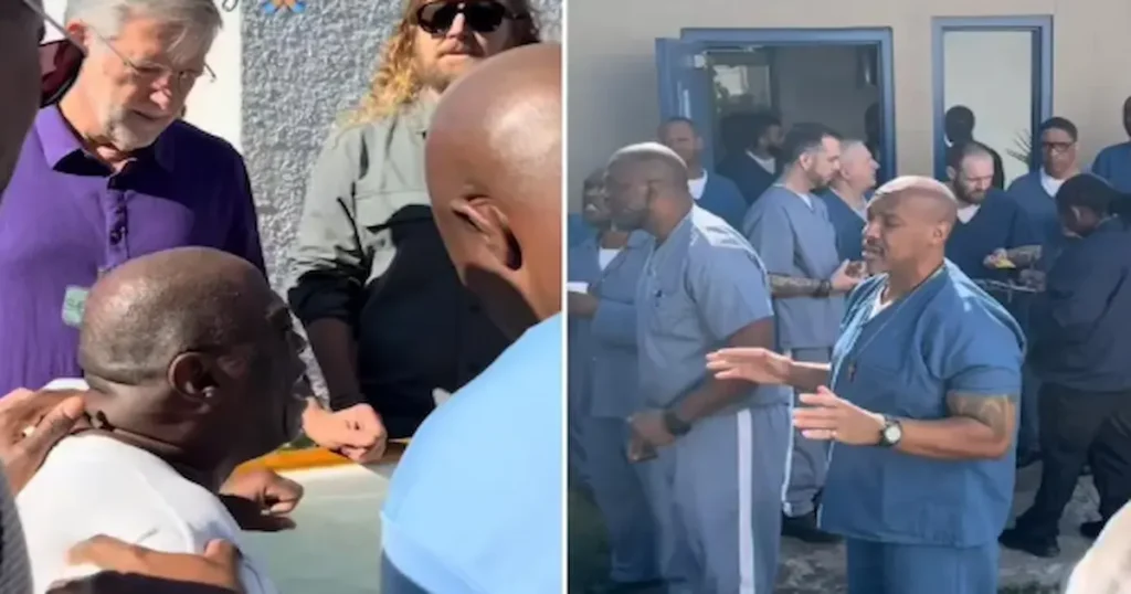 En una prisión de máxima seguridad de Estados Unidos, más de 20 hombres declararon públicamente su fe en Jesucristo al ser bautizados