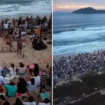 cinco mil personas transformaron la Playa de Campeche en un gran altar de adoración durante la quinta edición de “Desperta”, un servicio cristiano