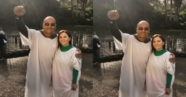 El reconocido artista puertorriqueño Wisin vivió un momento trascendental en su vida espiritual al bautizarse en las aguas del Río Jordán,